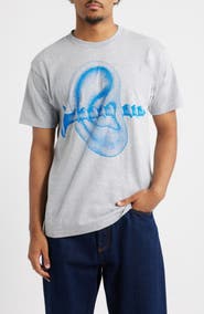 Obey Records Ear Cotton Graphic T-Shirt