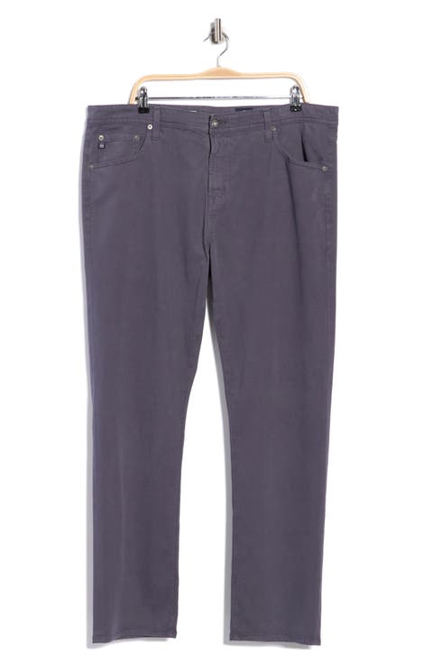Everett Stretch Sateen Slim Straight Pants
