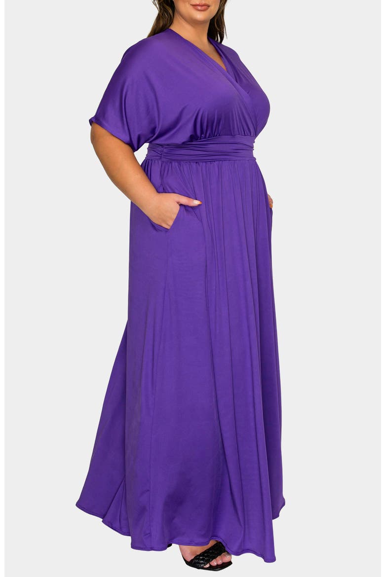 Raffi Maxi Dress, Alternate, color, PURPLE