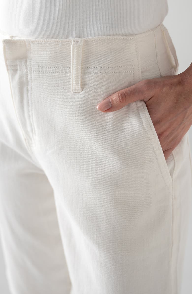 Liverpool Los Angeles Relaxed High Waist Denim Shorts, Alternate, color,