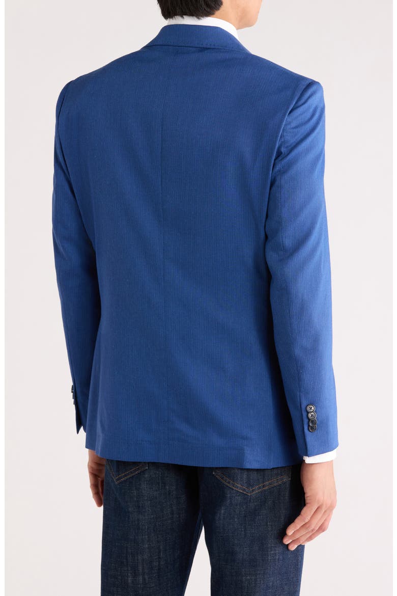 Herringbone Sport Coat, Alternate, color, BLUE