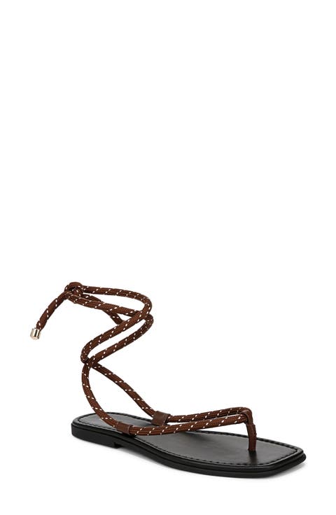 Carmina Ankle Wrap Sandal (Women)