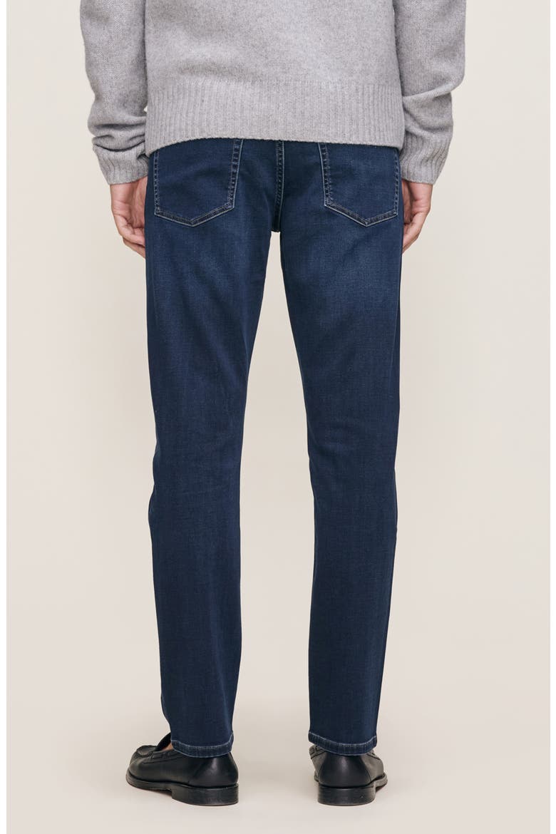 Russell DL Ultimate Knit Slim Straight Jeans, Alternate, color, NEWPORT