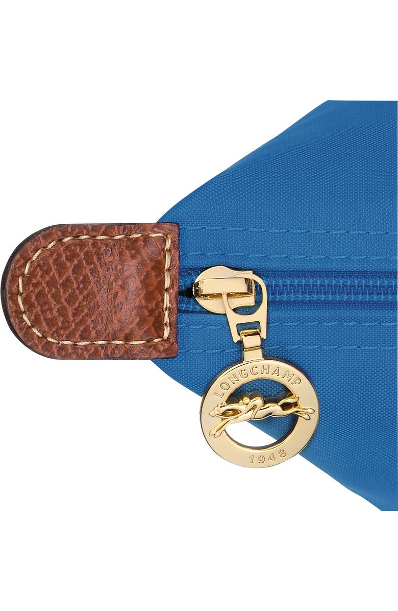 Longchamp Small Le Pliage Green Recycled Canvas Top Handle Bag, Alternate, color,