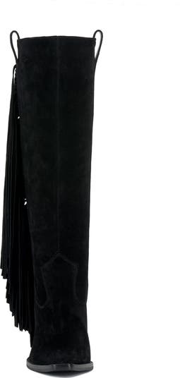 Pelia Fringe Knee High Boot