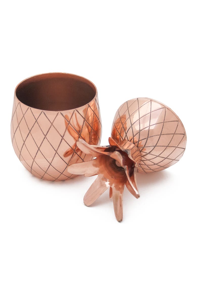 W&P DESIGN Pineapple Tumbler, Alternate, color, COPPER