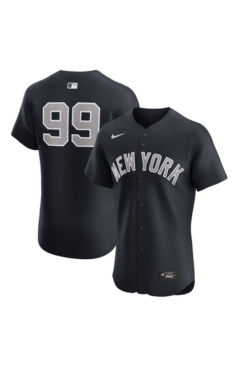 Nike Men's Nike Aaron Judge Navy New York Yankees Alternate 1 Elite Player Jersey, Main, color, Navy