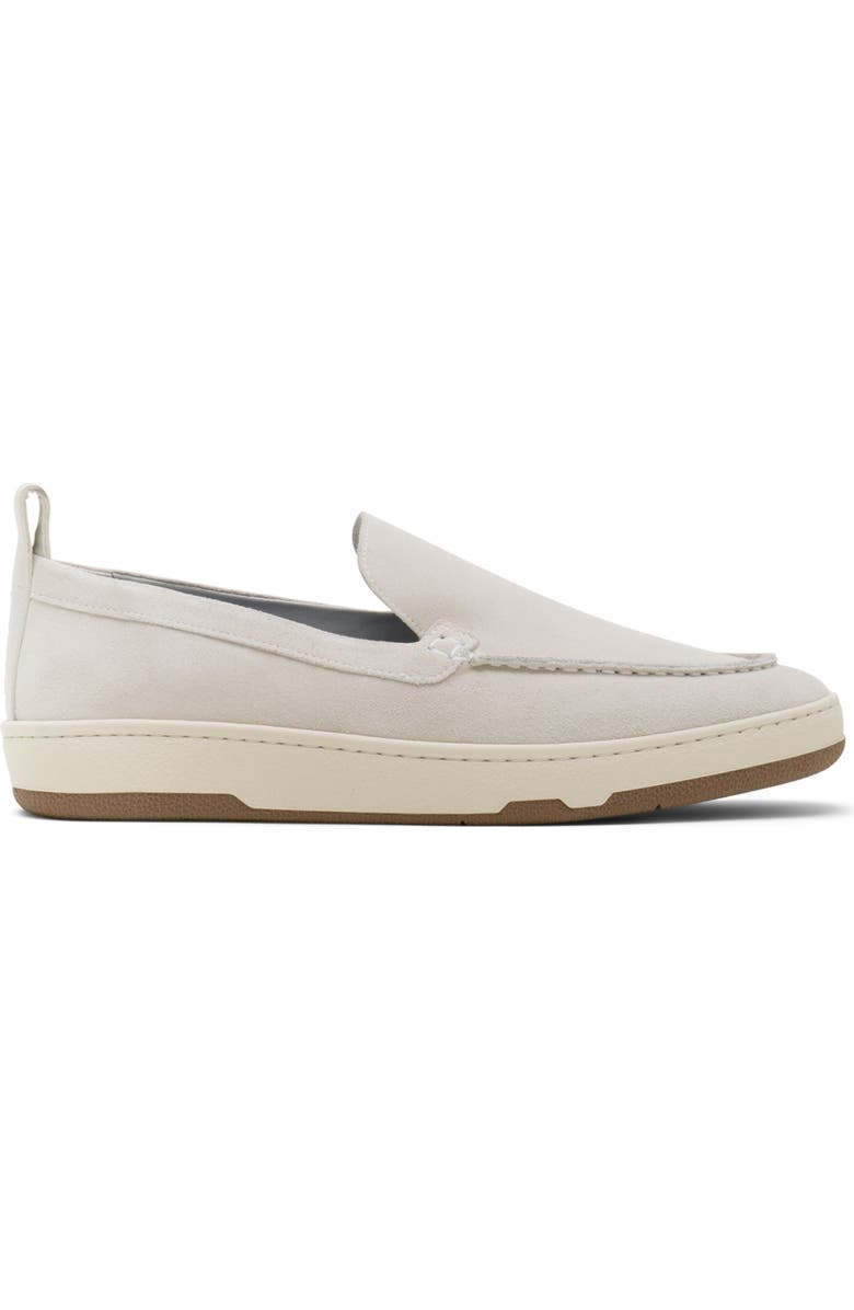 Lanvin Cruiser Moccasins In Suede, Main, color, Beige