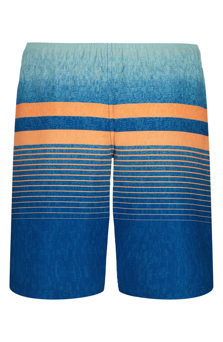 Under Armour Kids' Stripe Volley Swim Trunks, Alternate, color, Varsity Blue