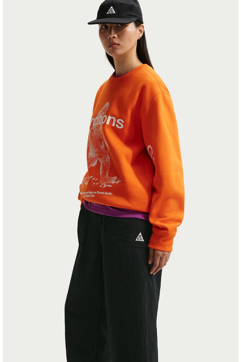 ACG Dolomiti Wide Leg Pants, Alternate, color, BLACK/ SUMMIT WHITE