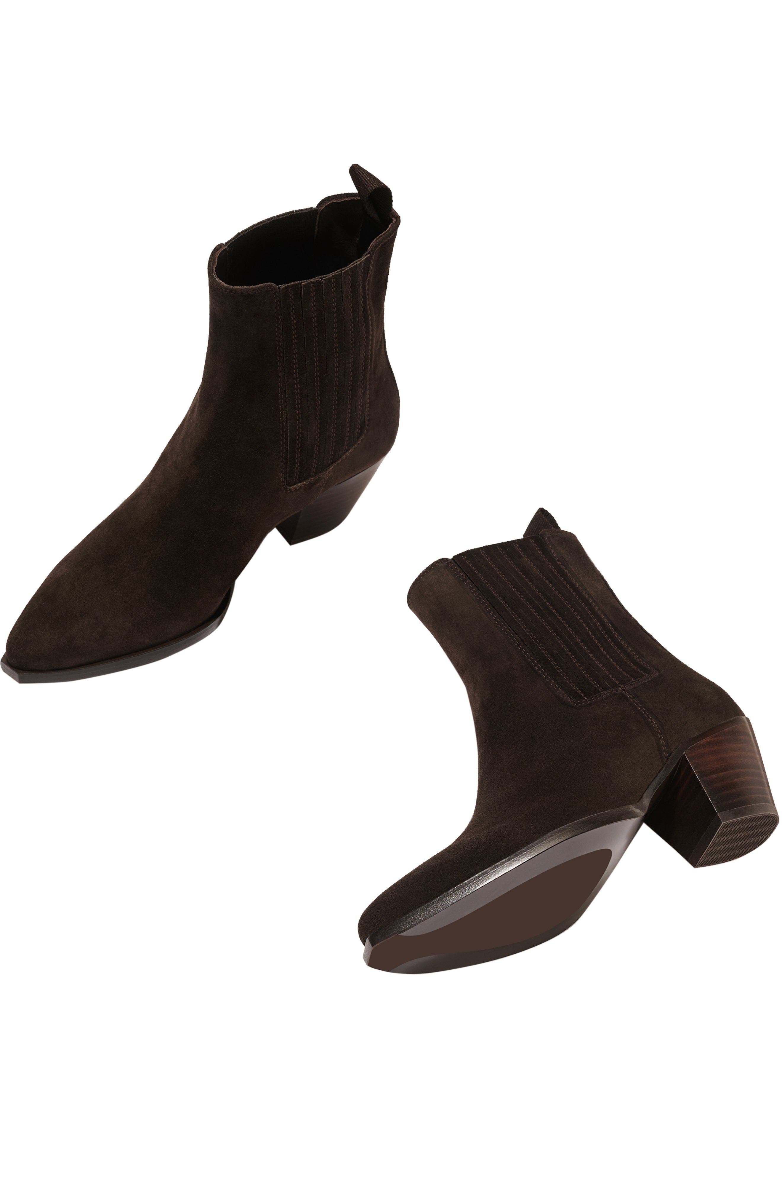 The Agnes Boot, Alternate, color, Cocoa Suede
