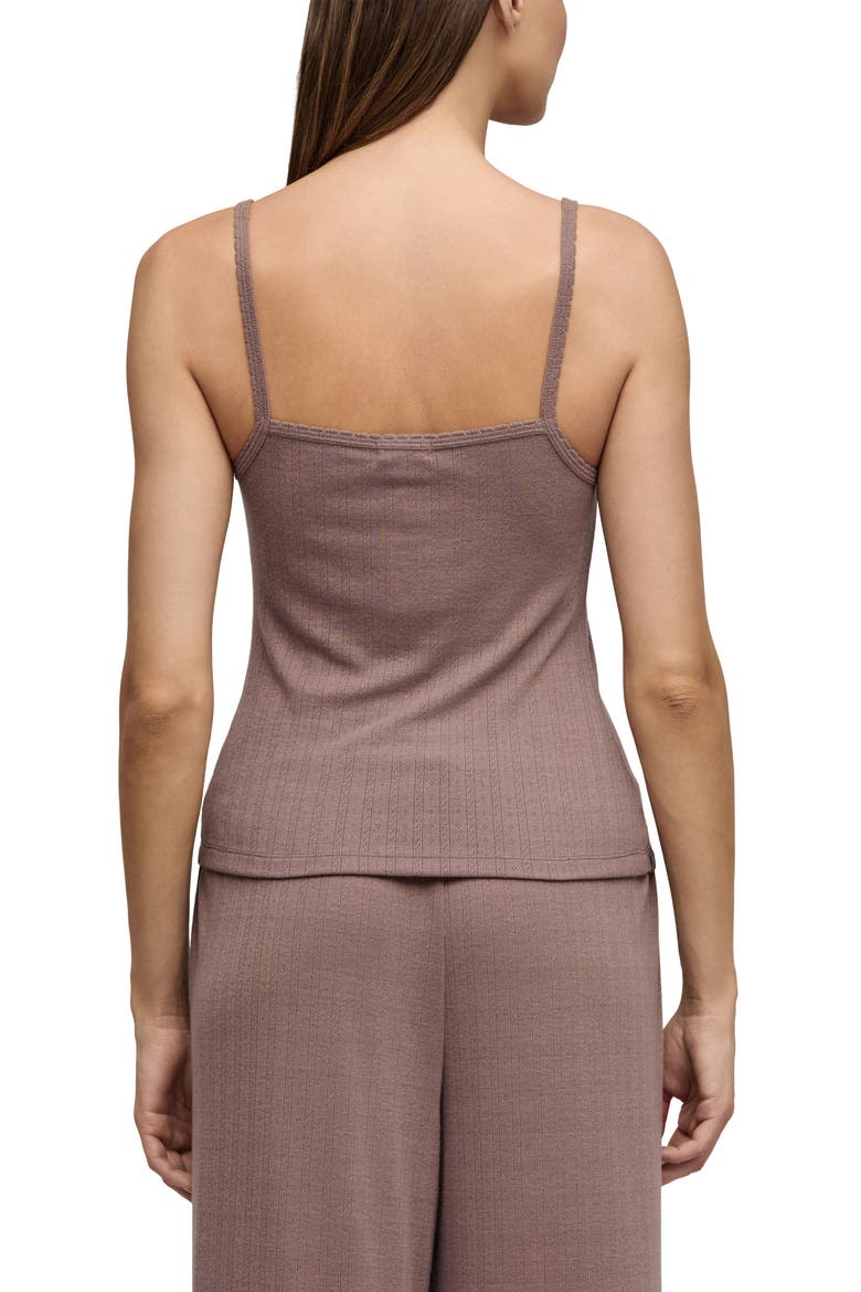 Scalloped Pointelle Tank, Alternate, color, SABLE