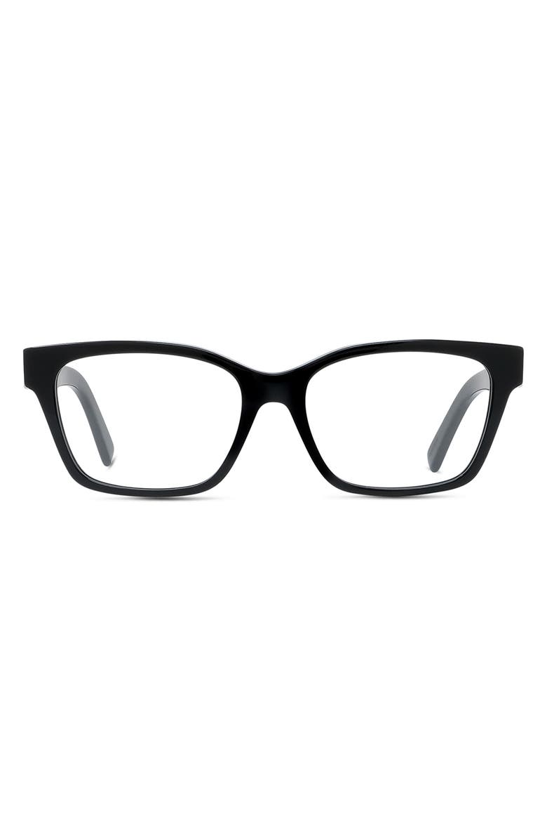Givenchy 4G 52mm Rectangular Optical Glasses, Main, color,