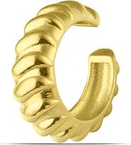 Spero London Croissant Ear Cuff No Piercing Sterling Silver 1 Piece
