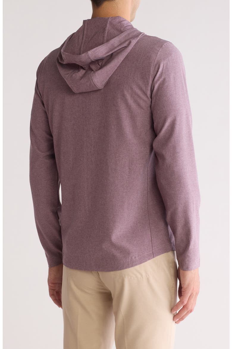 Shaker Heights Full Zip Hoodie, Alternate, color, HEATHER MAUVE WINE