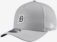 New Era Men's New Era Gray Detroit Tigers Micro Logo 9FORTY M-Crown A-Frame Adjustable Hat