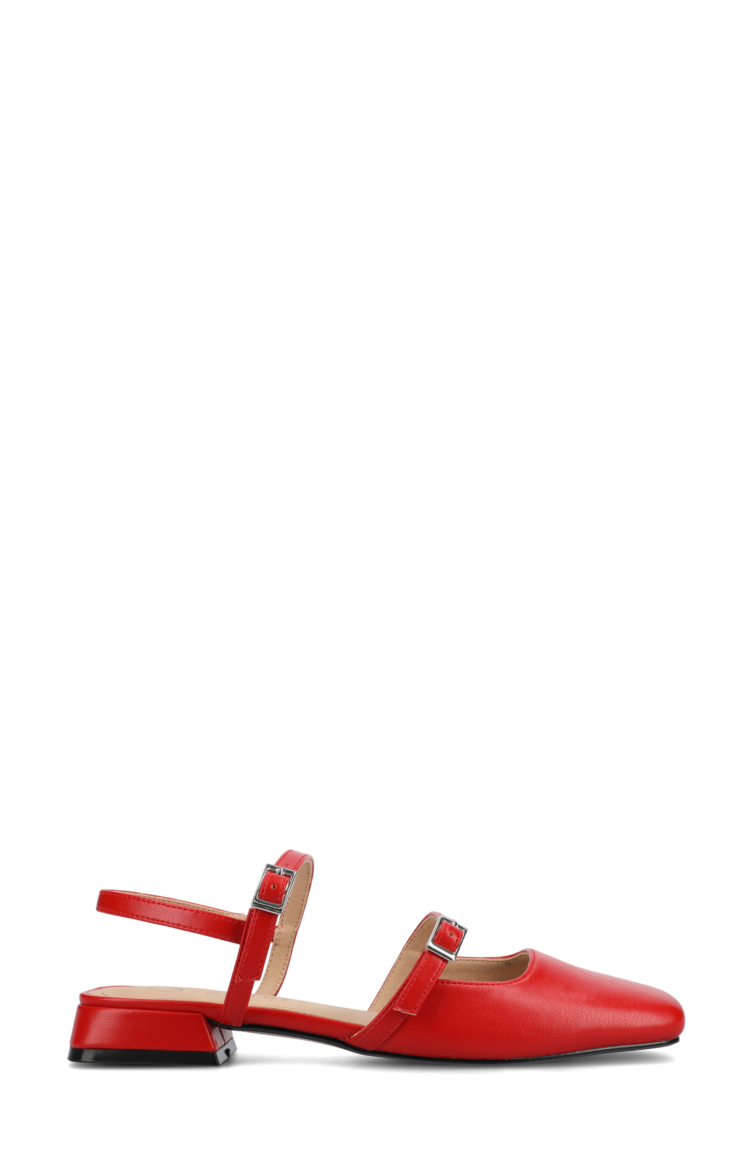Gretchenn Slingback Mary Jane Pump, Alternate, color, RED