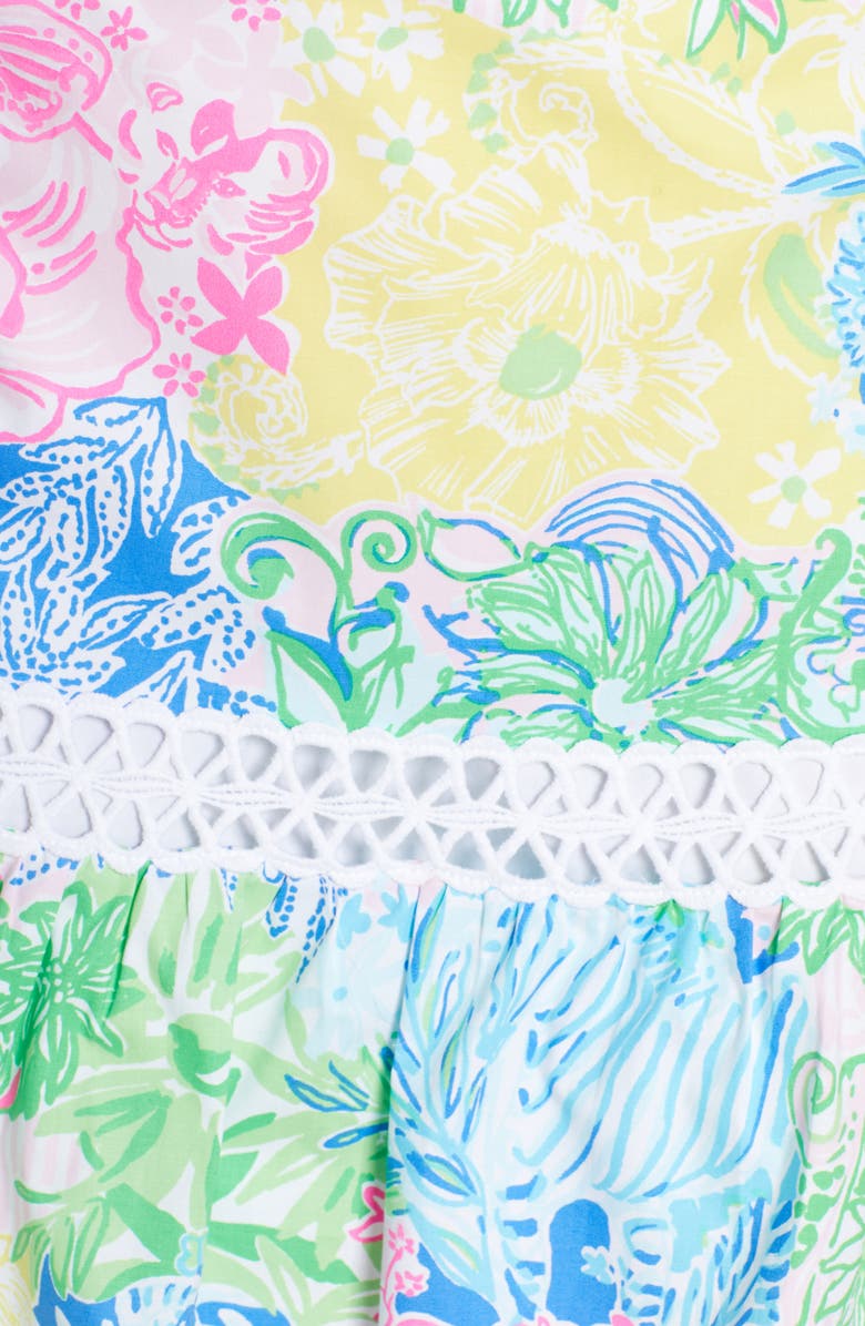 Lilly Pulitzer<sup>®</sup> Jan Peplum Crop Top & Skirt Set, Alternate, color, 