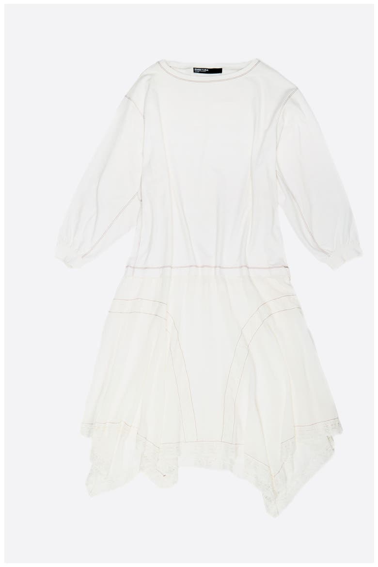 Asymmetric 2 1 Dress, Alternate, color, IVORY
