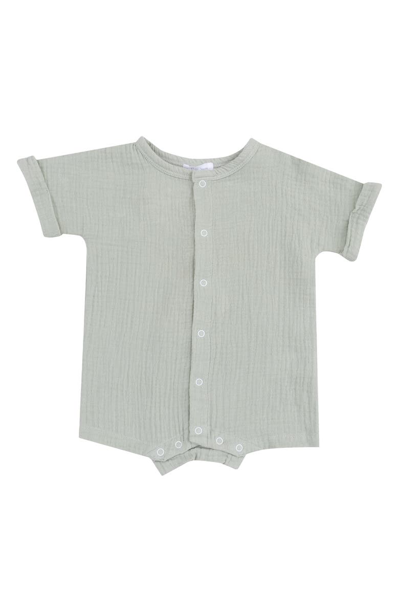 Angel Dear Organic Cotton Gauze Romper, Main, color, 