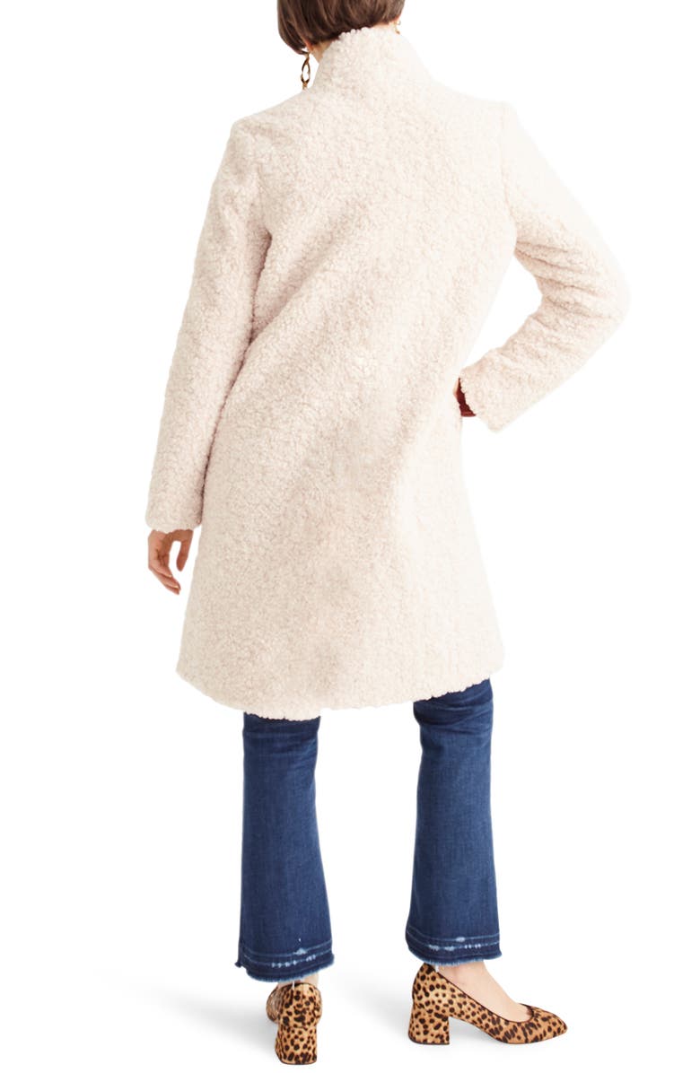 J.Crew Faux Fur Toggle Coat, Alternate, color, 