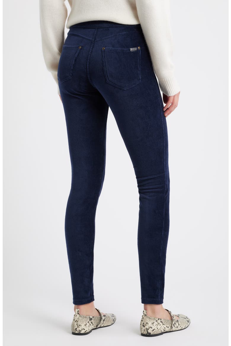 Classic Stretch Corduroy Leggings, Alternate, color, NAVY