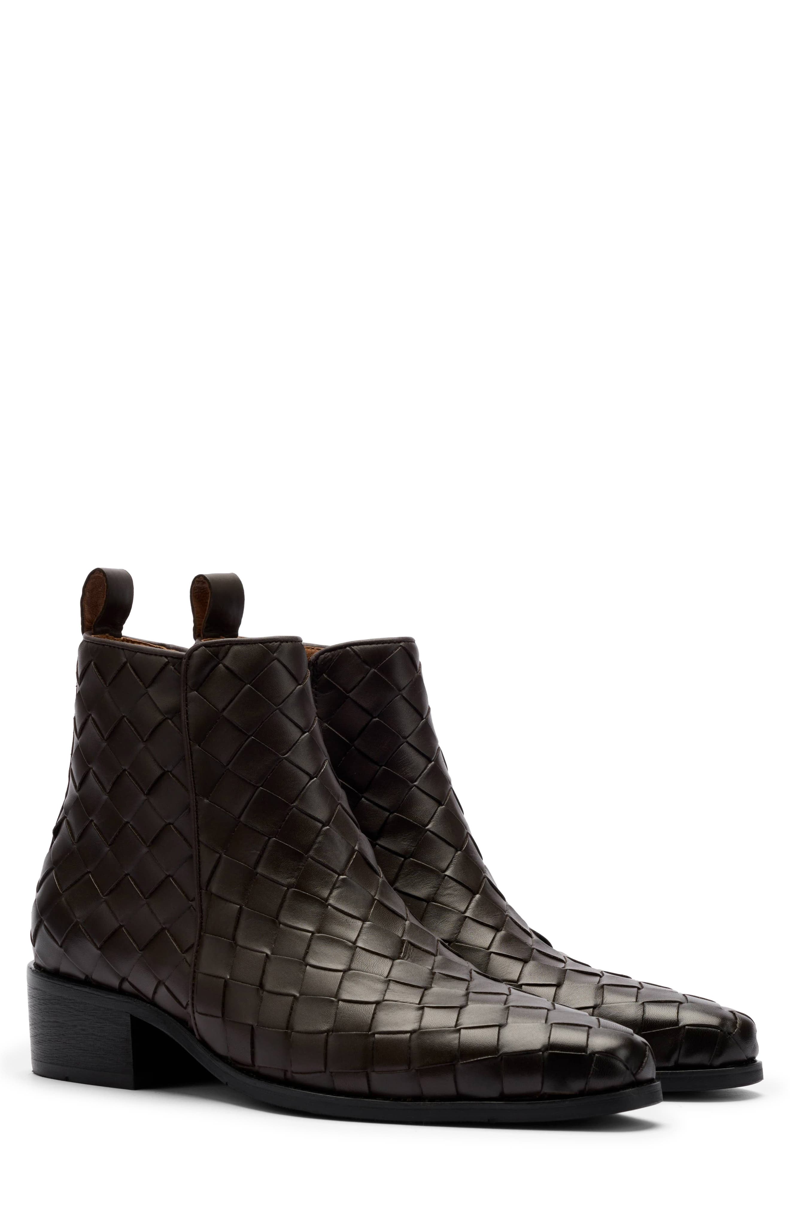 BROWN WOVEN