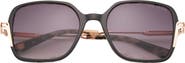 Ted Baker London 55mm Square Sunglasses