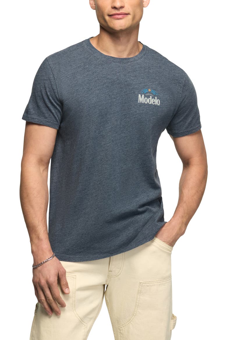 Modelo Graphic Tee, Main, color, DRESS BLUES