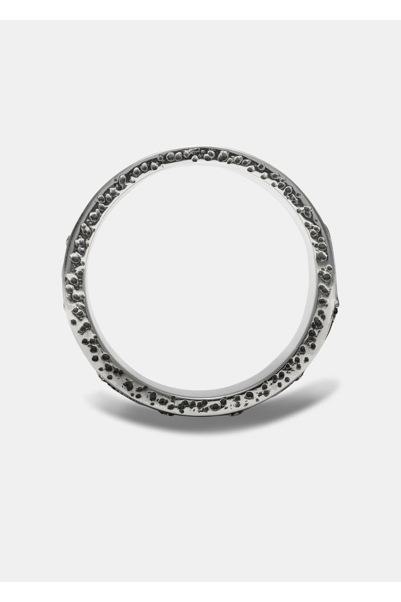 Amorata Thick Sterling Silver Ring, Alternate, color, Silver