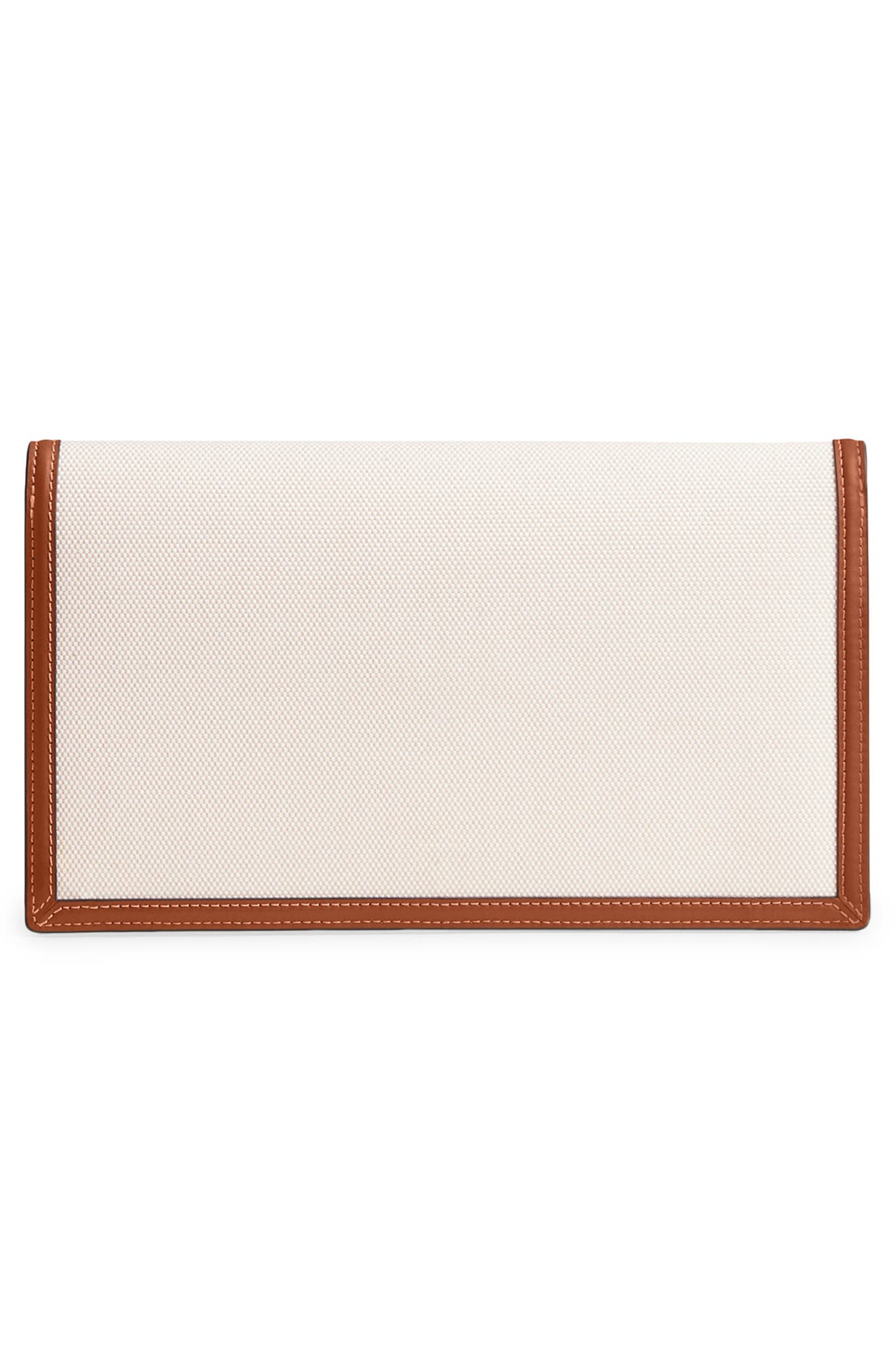 COACH Canvas Clutch, Alternate, color, 