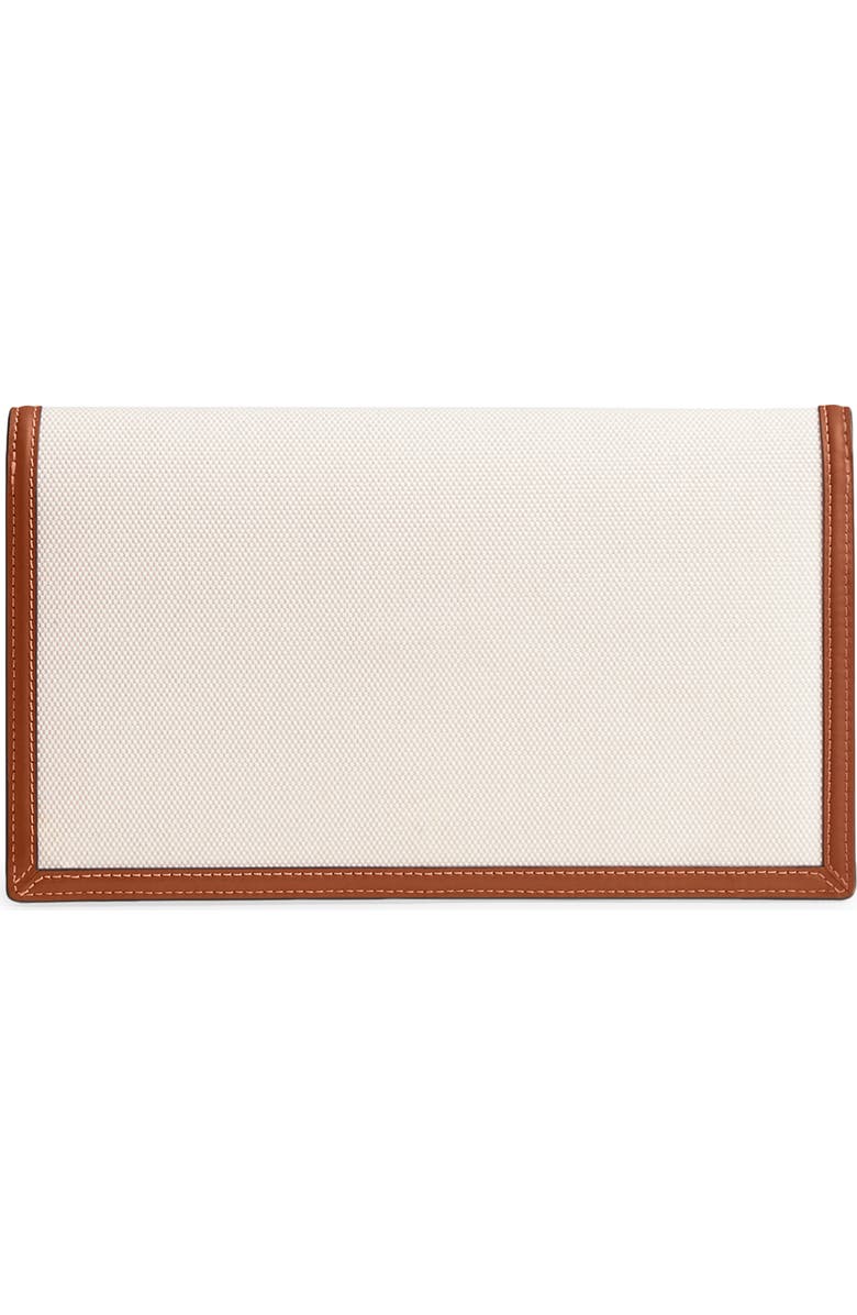 COACH Canvas Clutch, Alternate, color,