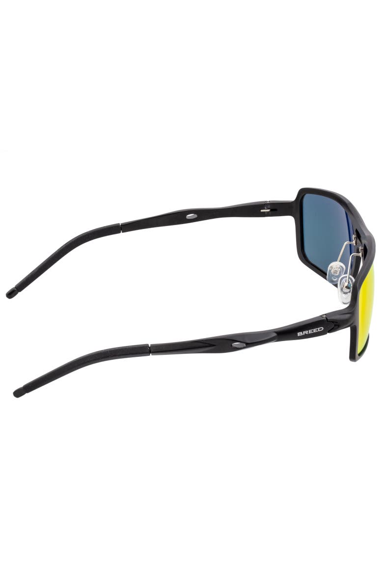 Orpheus Aluminum Polarized Sunglasses, Alternate, color, Black/Red-Yellow