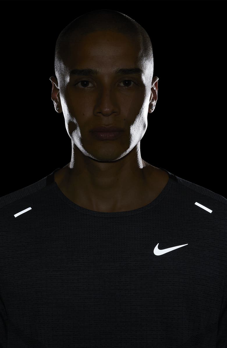 Nike Dri-FIT ADV Techknit Ultra Long Sleeve Running T-Shirt, Alternate, color, 