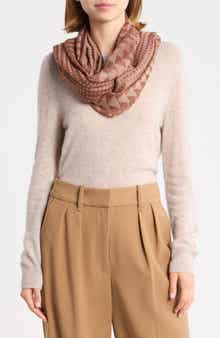 Lightweight Textured Fringe Scarf