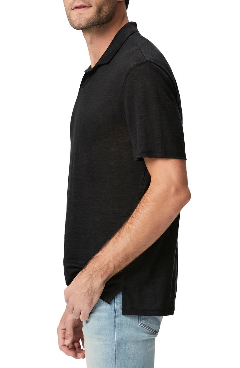 PAIGE Shelton Slub Linen & Cotton Polo, Alternate, color, 