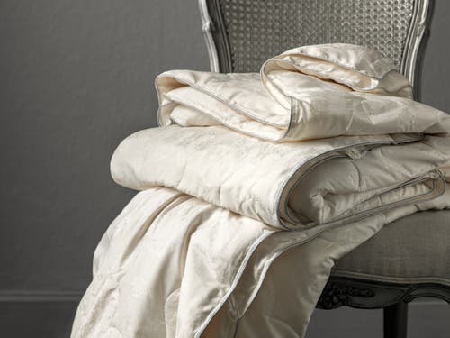 Togas 4 Seasons Cashmere Silk Comforter In Neutral