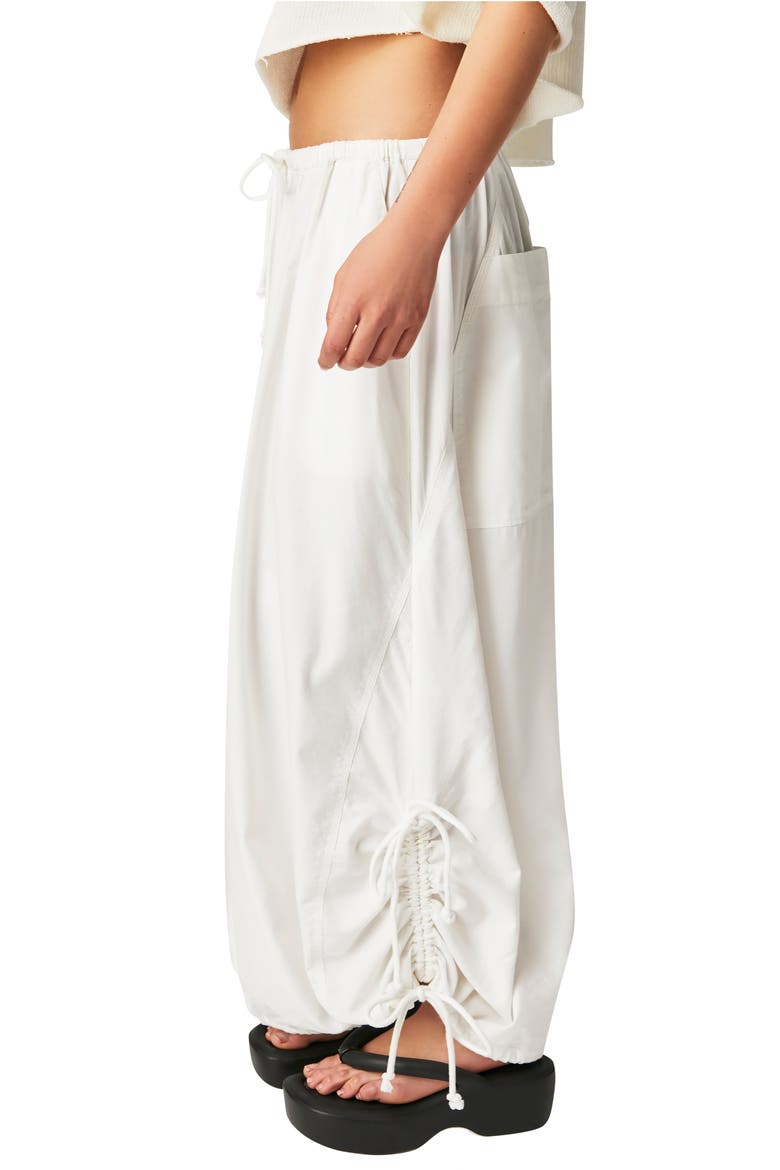 Picture Perfect Parachute Maxi Skirt, Alternate, color, OPTIC WHITE