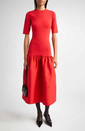Twinflower Flounce Sweater Dress