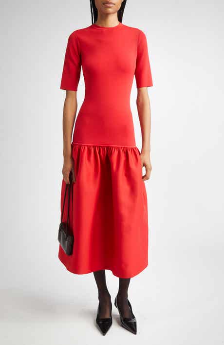 Twinflower Flounce Sweater Dress