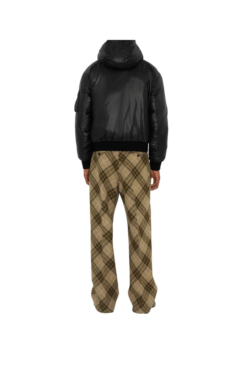 Burberry Nylon Bomber Jacket, Alternate, color, 