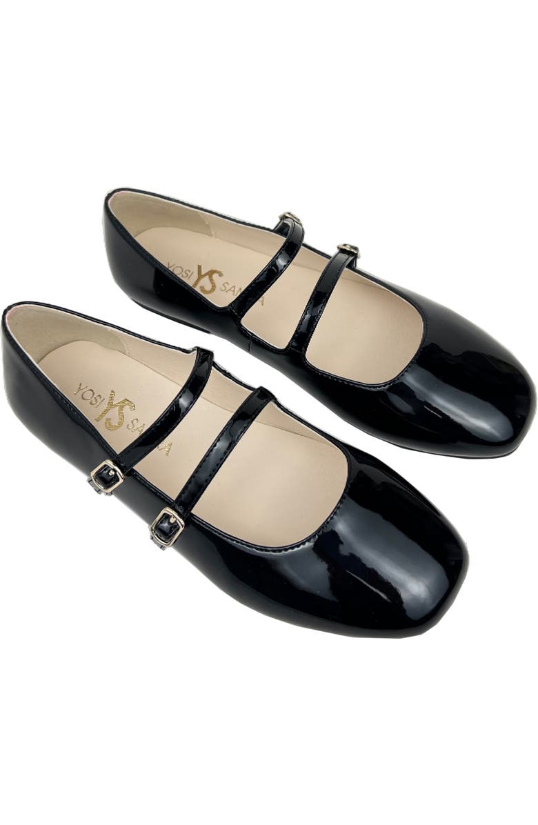 Yosi Samra Kids' Miss Mary Flat, Main, color, Black