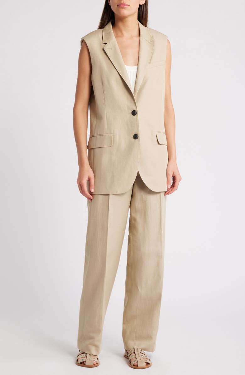 rag & bone Odessa Longline Vest, Alternate, color,