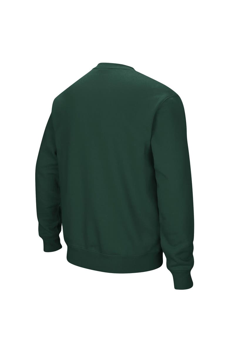COLOSSEUM Men's Colosseum Green Dartmouth Big Green Arch & Logo Tackle Twill Pullover Sweatshirt, Alternate, color, Green