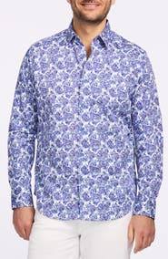 Robert Graham Dorval Cotton Button-Up Shirt