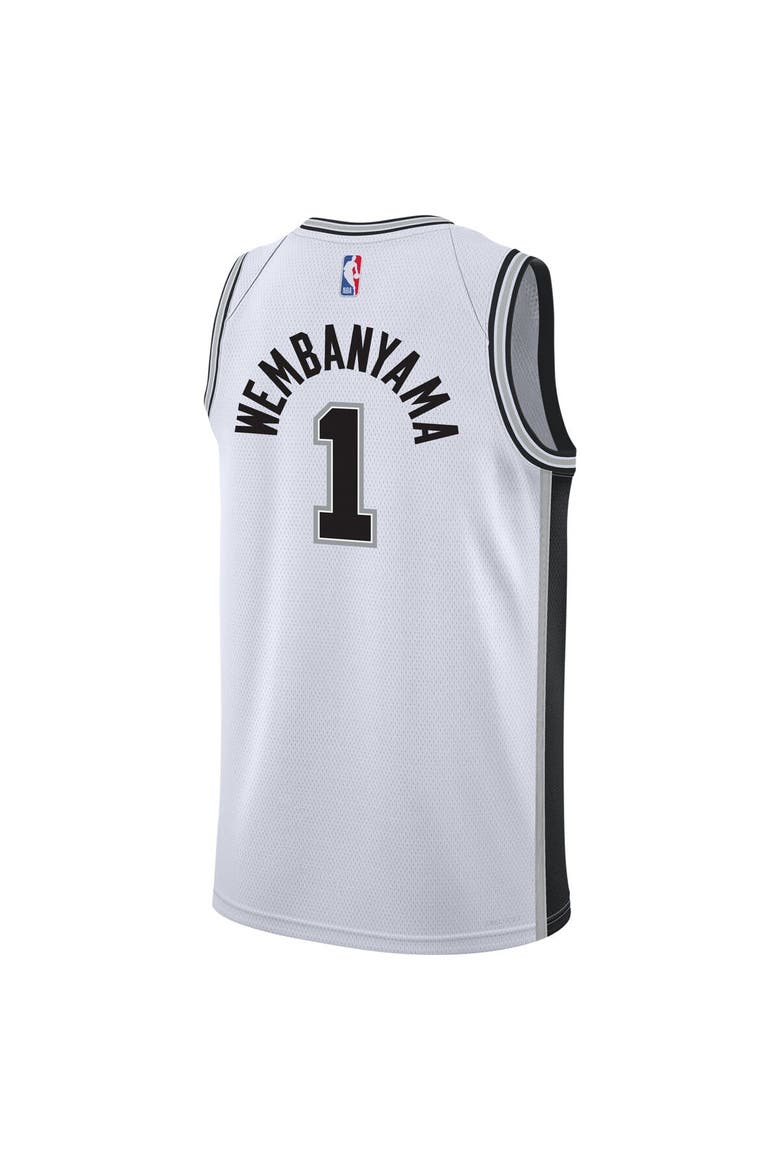 Youth Nike Victor Wembanyama White San Antonio Spurs Swingman Jersey - Association Edition, Alternate, color, White