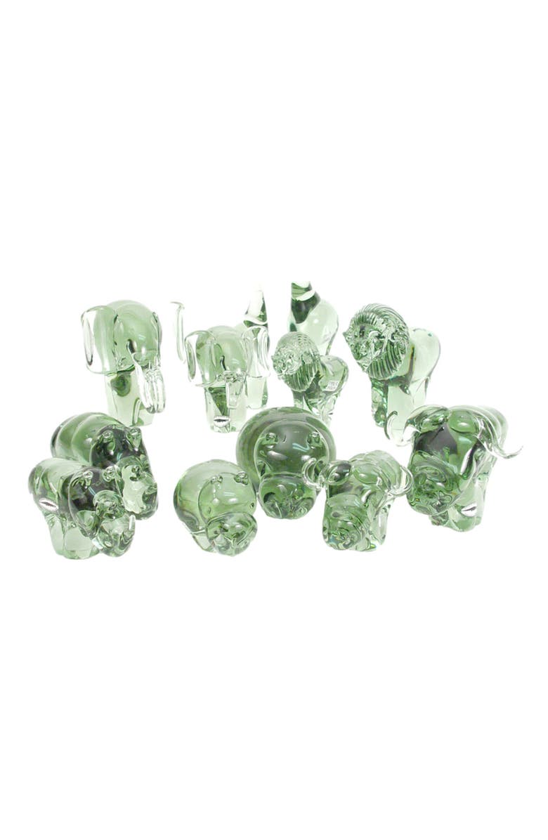 Mbare Recycled Glass Elephant, Alternate, color, 