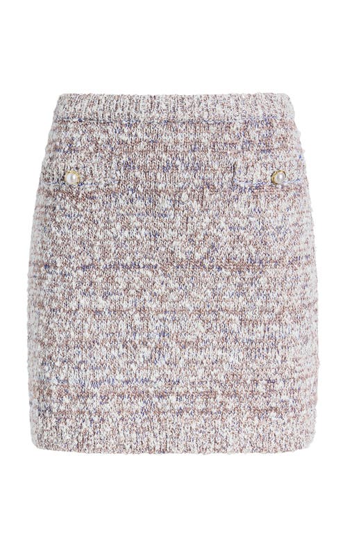 Cinq À Sept Adalee Knit Mini Skirt In Gray