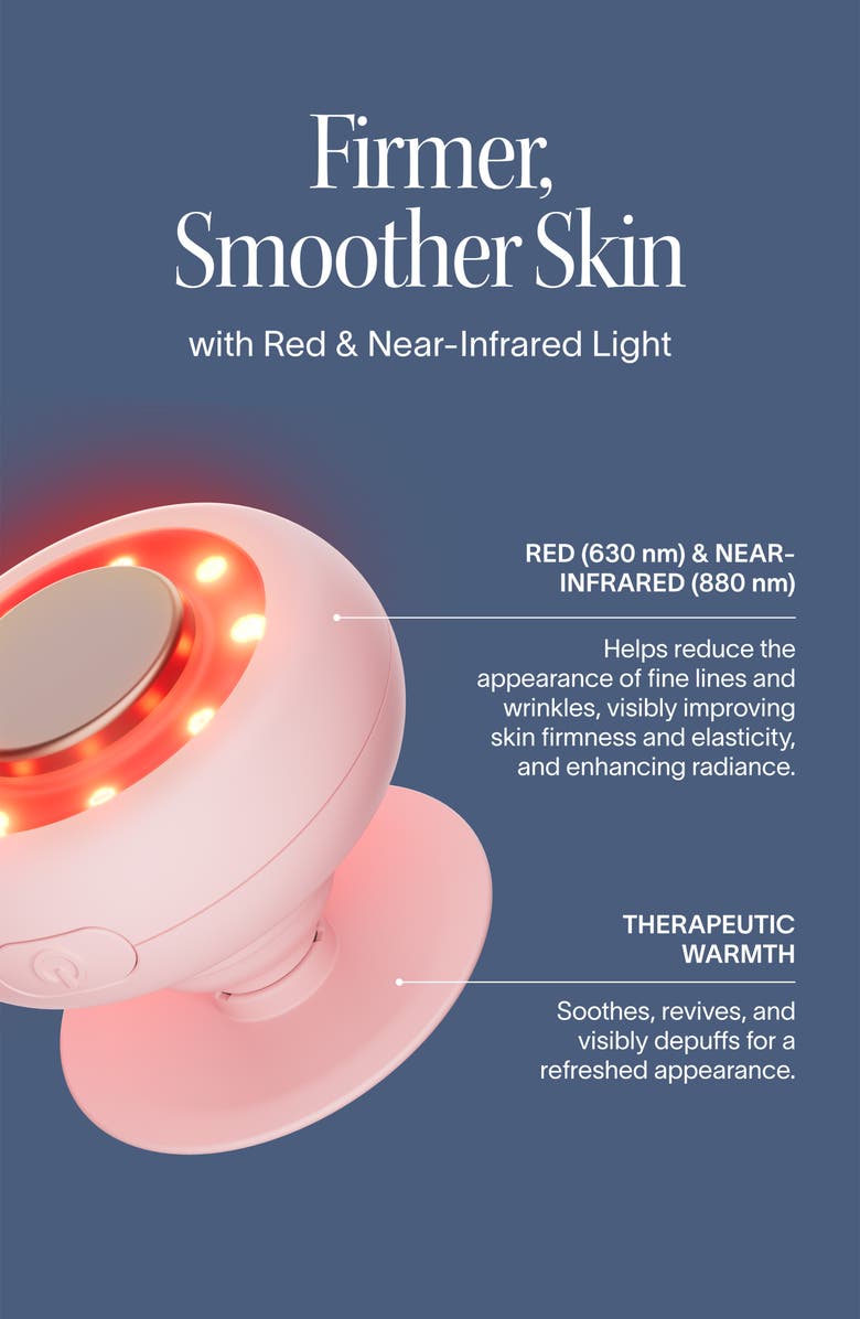SolaWave 2-in-1 Skincare Mini LED Red Light Device, Alternate, color, Pink