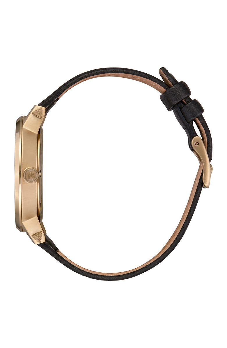 Nixon Women's Kensington Leather Strap Watch, 37mm, Alternate, color, 